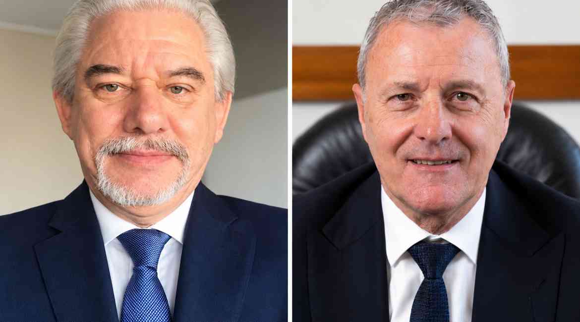 A Sinistra Mario Citron A Destra Maurizio Salomoni Rigon