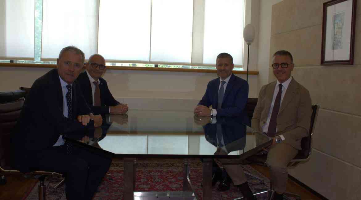 Da Sinistra Maurizio Salomoni Rigon Presidente Giovanni Iselle Co