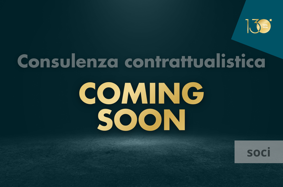 Consulenza Contrattualistica Coming Soon